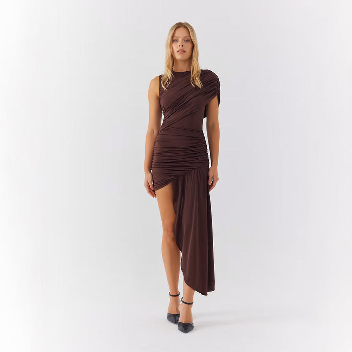 Ravena™ | Elegant Draped Dress