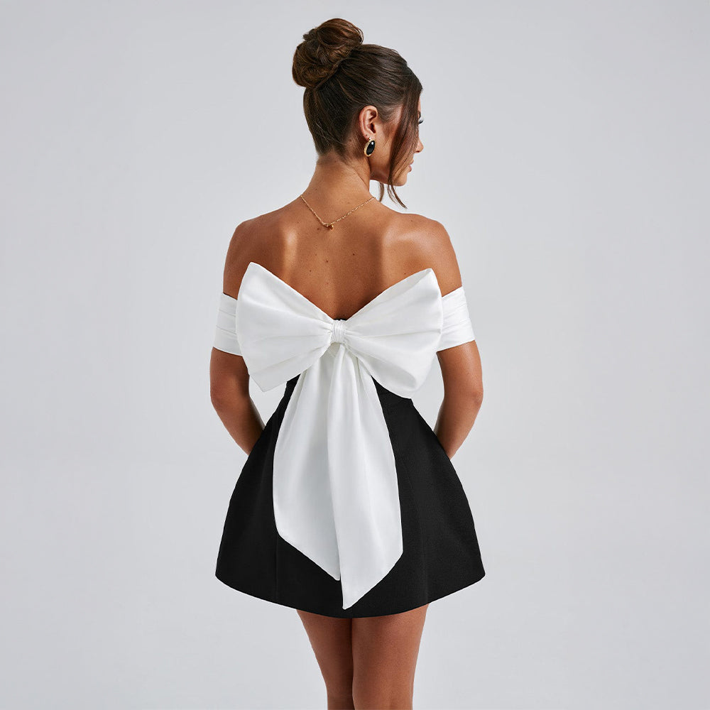 Ambre™ | Elegant Bardot Klänning