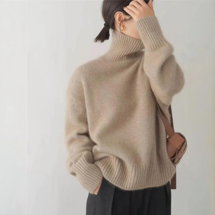 Helena™ | Cashmere Polotröja i Tidlös Elegans