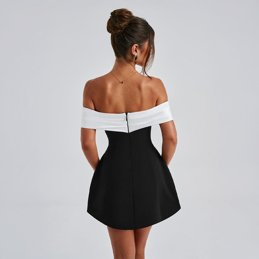 Ambre™ | Elegant Bardot Klänning