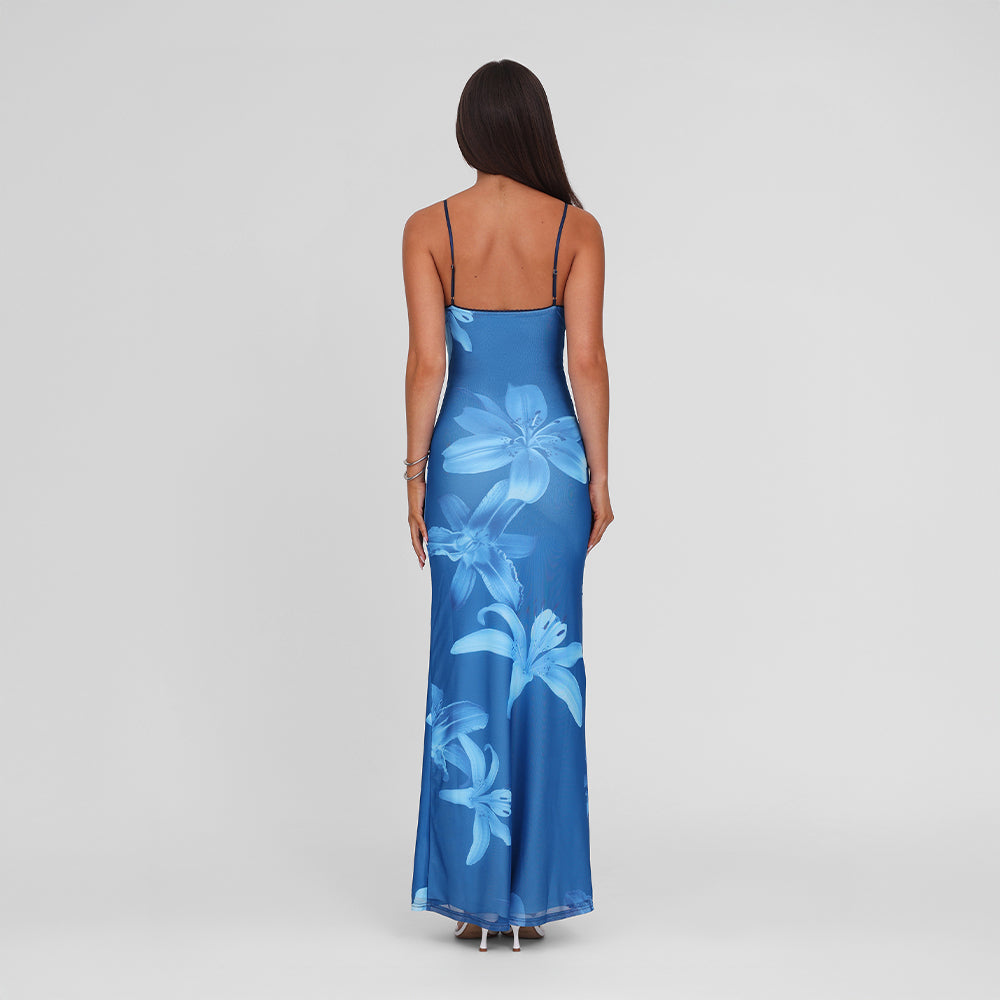 Isalène™ | Blommig Maxiklänning