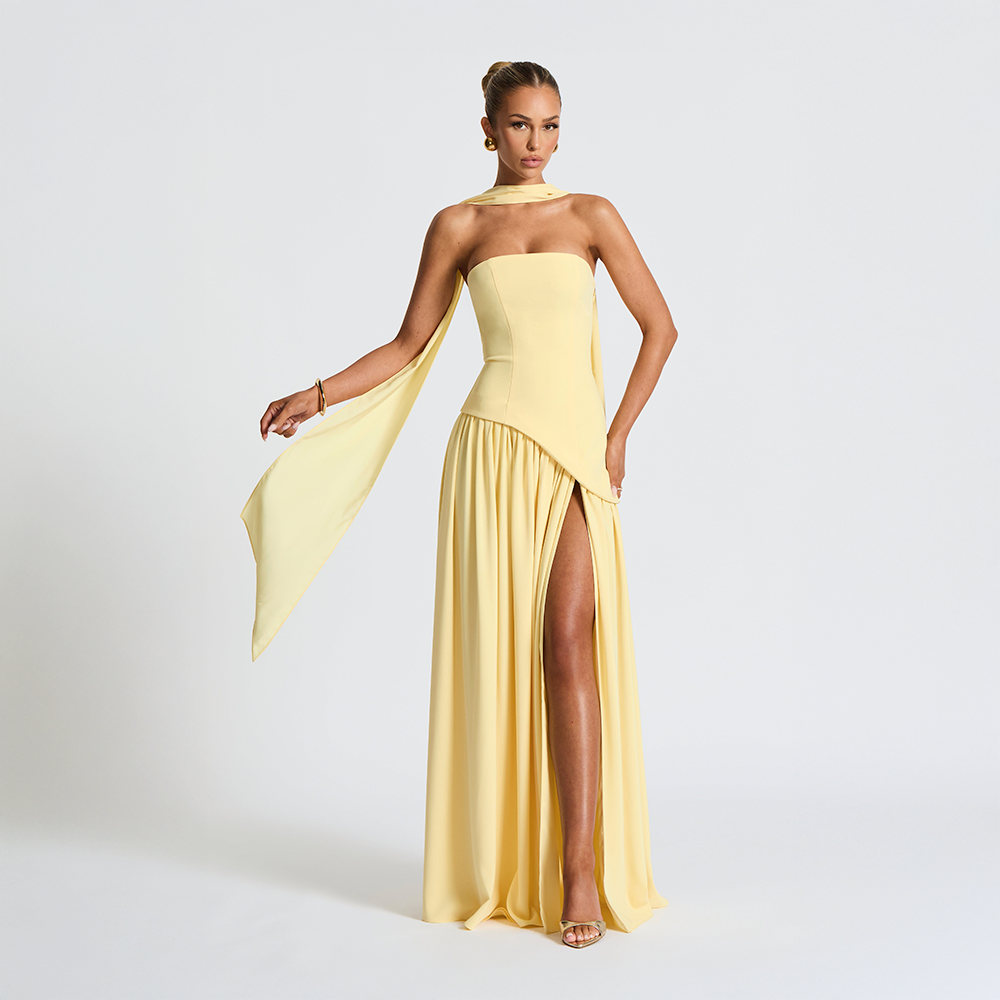 Soraya™ | Fluid Chiffonklänning