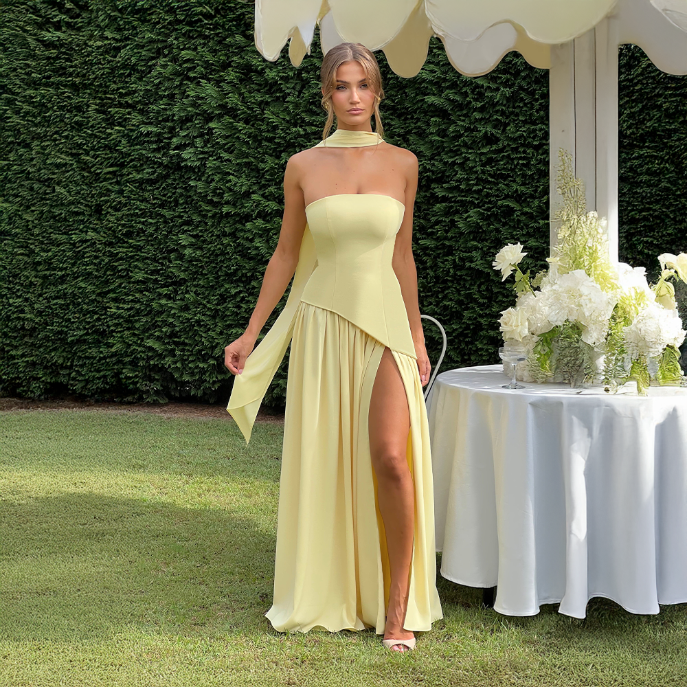 Soraya™ | Fluid Chiffonklänning