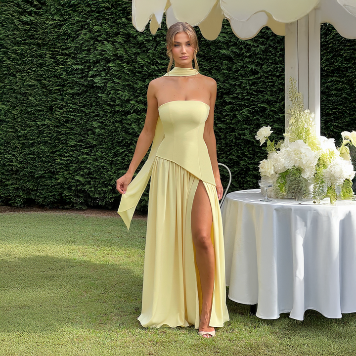 Soraya™ | Fluid Chiffonklänning