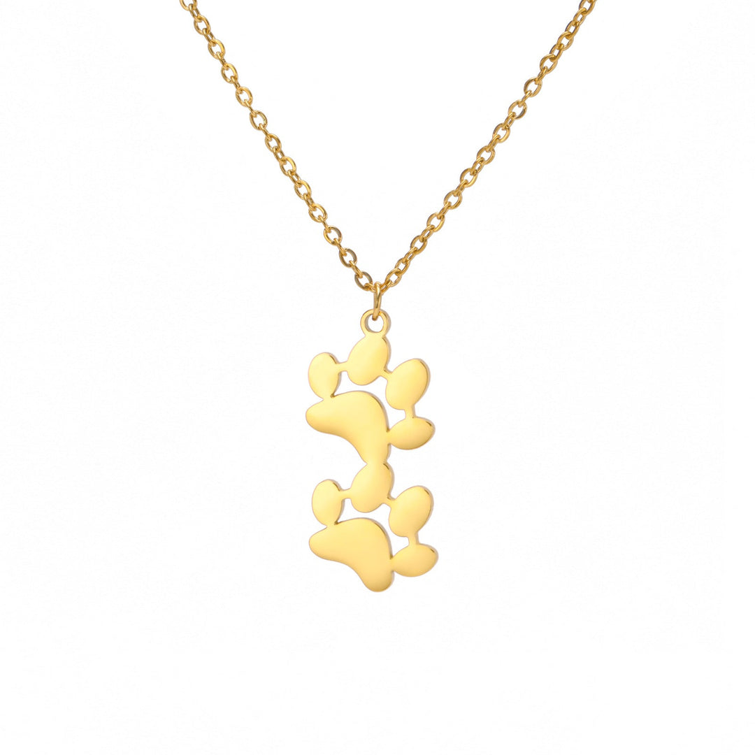 Helena | Min Pälsvän – Halsband med Tassavtryck