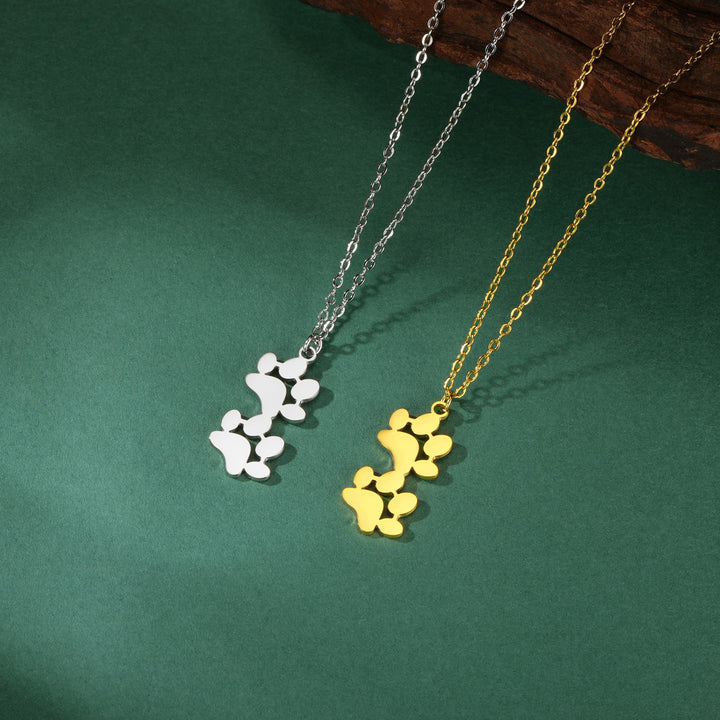 Helena | Min Pälsvän – Halsband med Tassavtryck