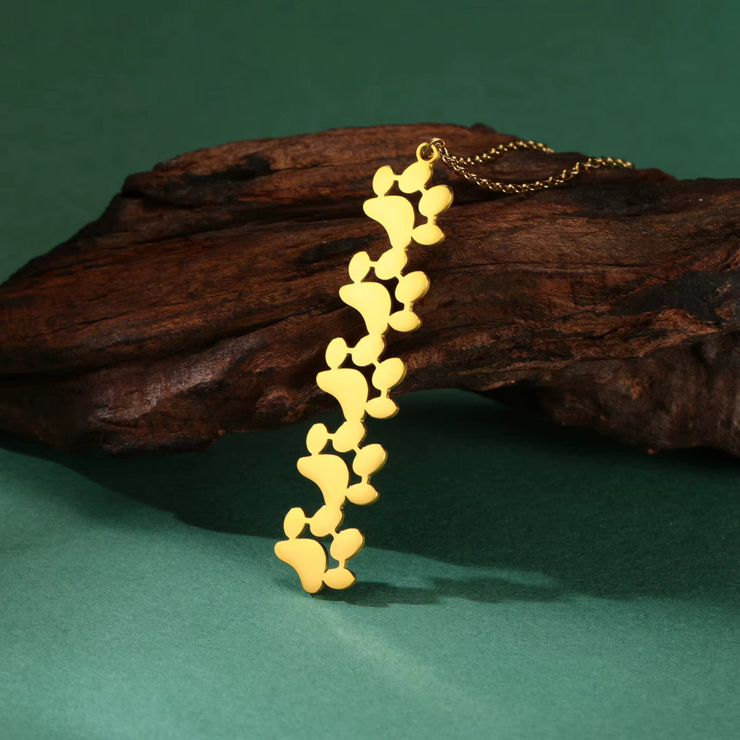 Helena | Min Pälsvän – Halsband med Tassavtryck