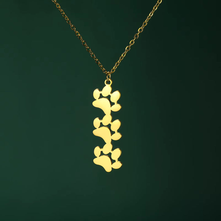 Helena | Min Pälsvän – Halsband med Tassavtryck