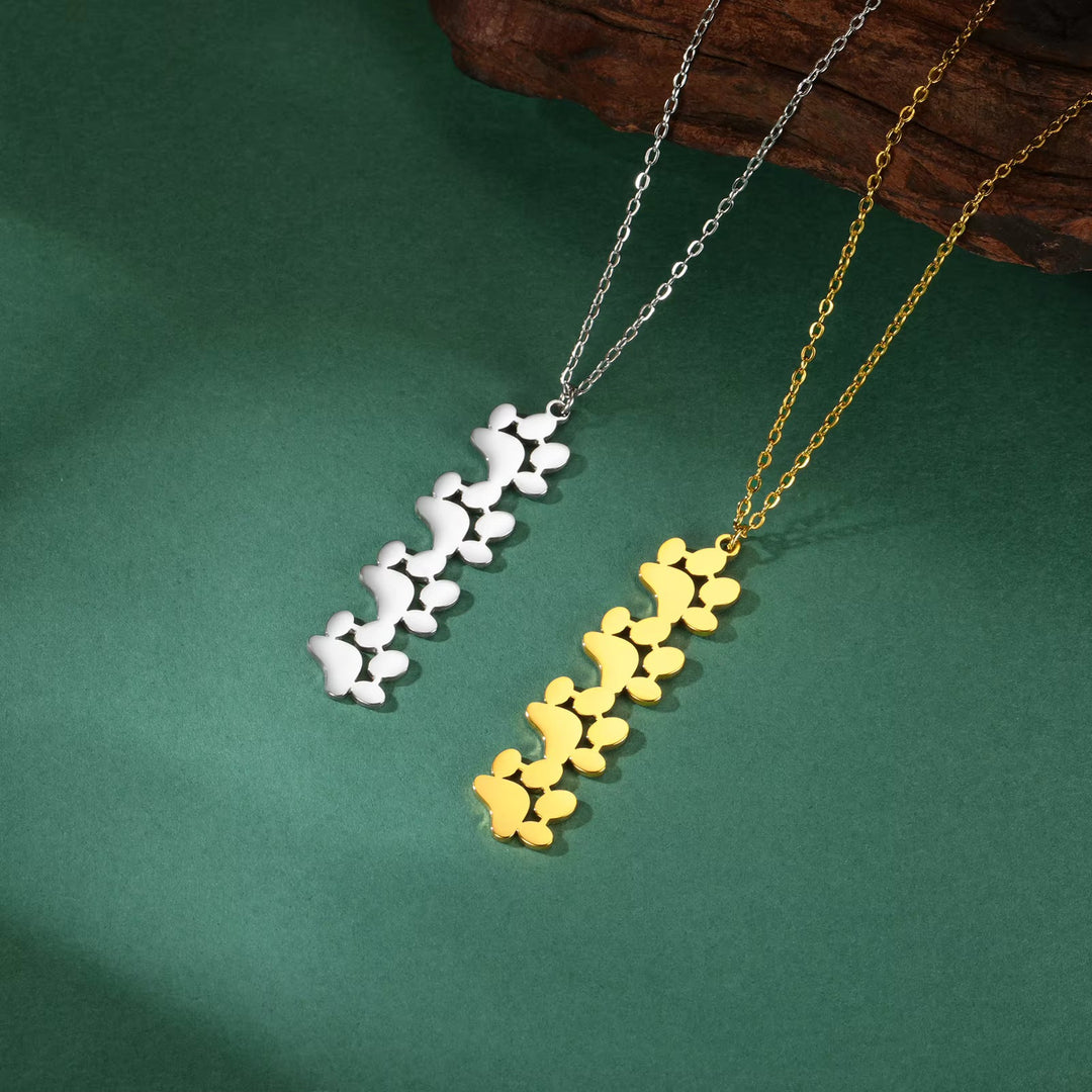 Helena | Min Pälsvän – Halsband med Tassavtryck