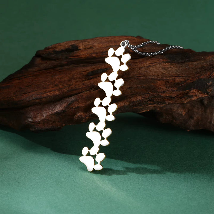 Helena | Min Pälsvän – Halsband med Tassavtryck