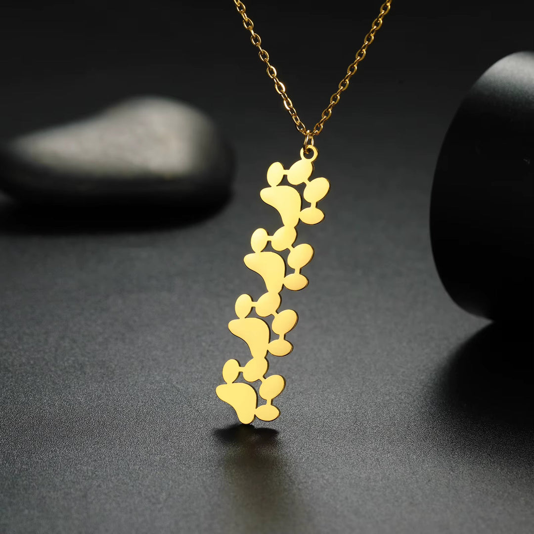 Helena | Min Pälsvän – Halsband med Tassavtryck