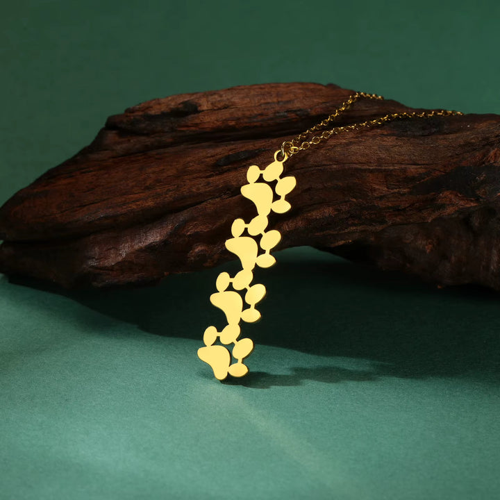 Helena | Min Pälsvän – Halsband med Tassavtryck