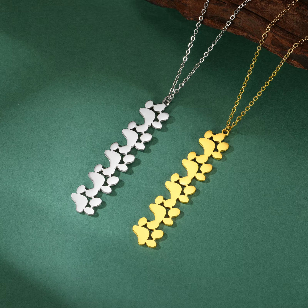 Helena | Min Pälsvän – Halsband med Tassavtryck