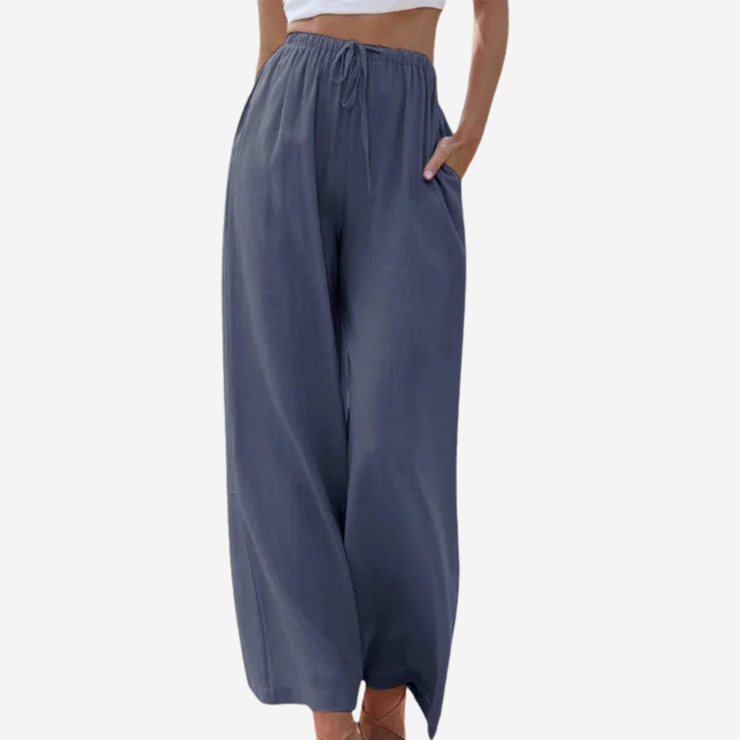 Helena™ | Eleganta Linnebyxor