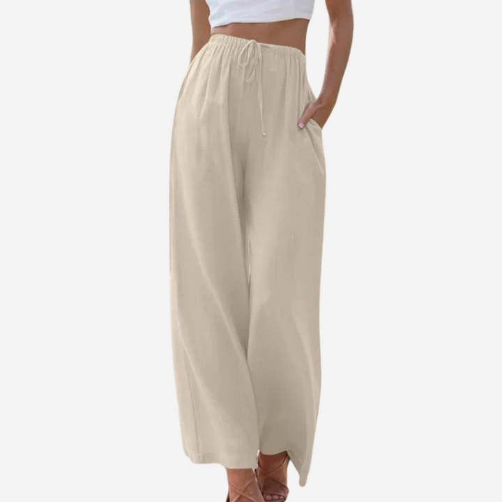 Helena™ | Eleganta Linnebyxor