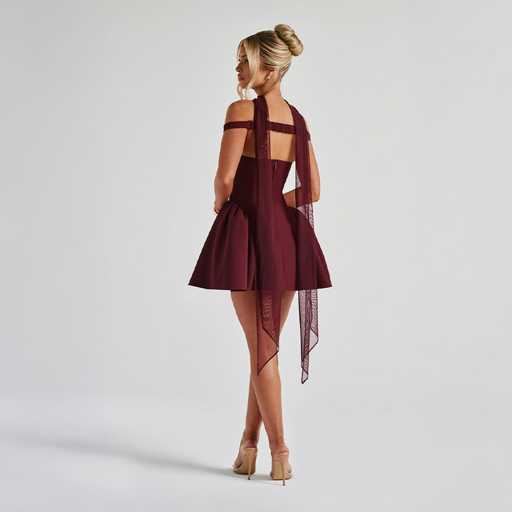 Nola™ | Mini Bardot Klänning