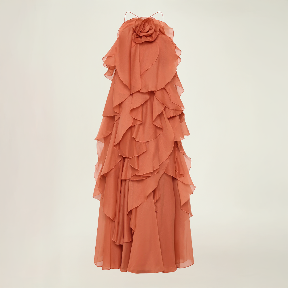 Rosanisse™ | Flödande Strapless Klänning