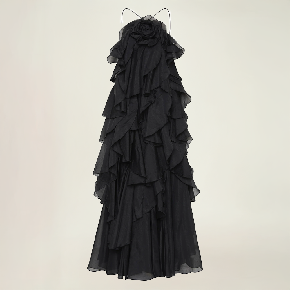 Rosanisse™ | Flödande Strapless Klänning