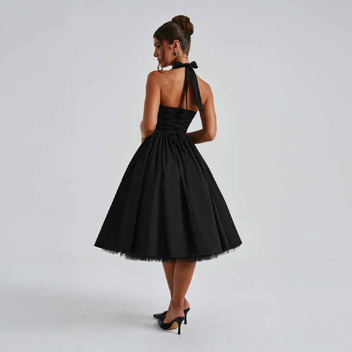 Monétine™ | Midi Korsettklänning